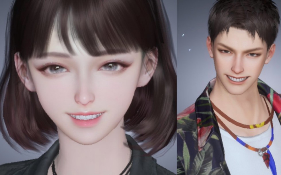 【黎明觉醒捏脸】阳光男孩 阳光女孩