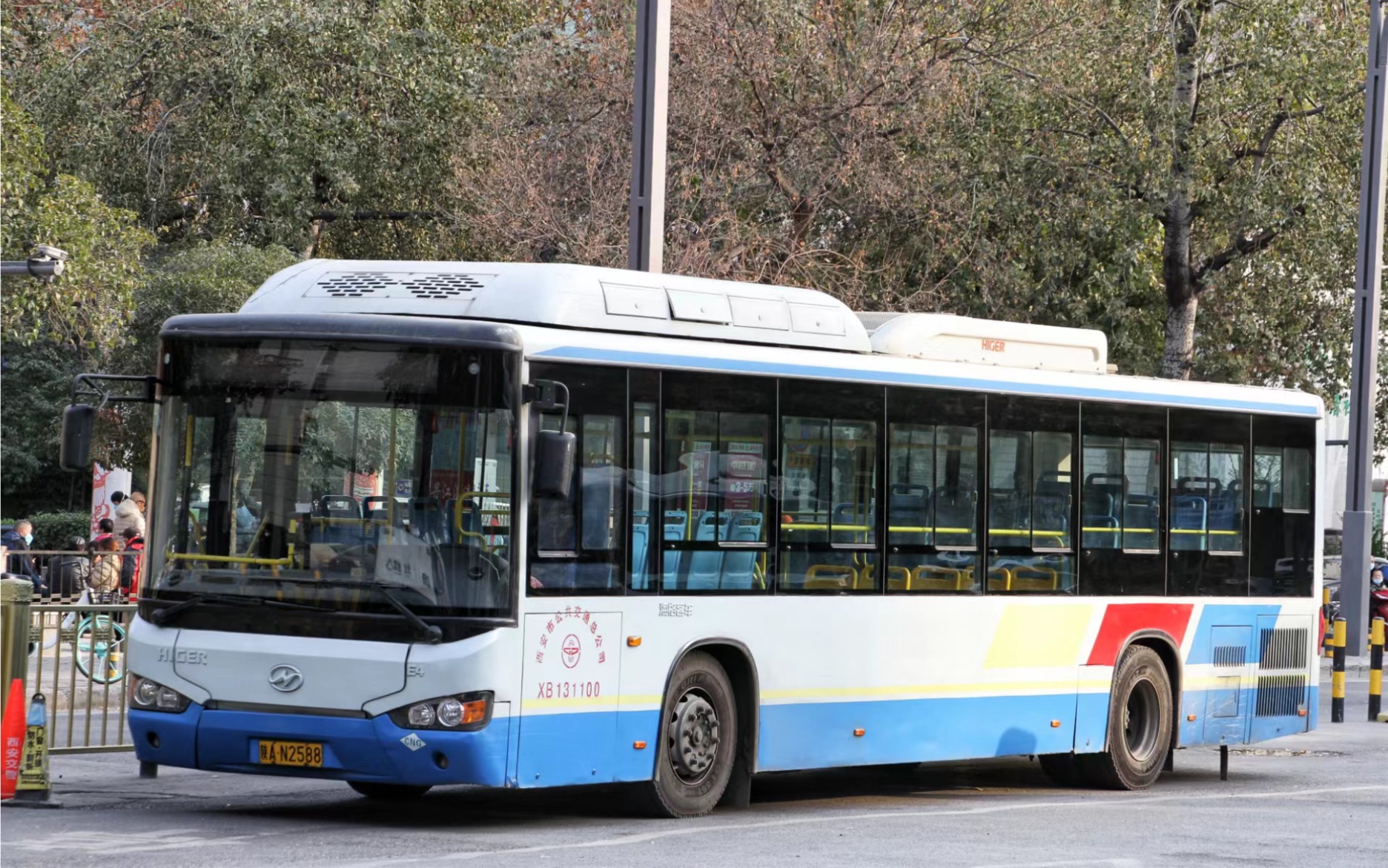 西安公交24路海格klq6129gce4后山走行音实录