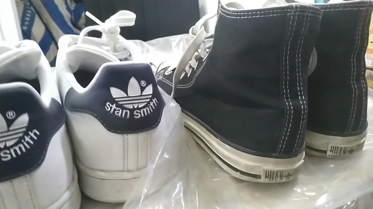 阿迪达斯stan smith 环球高帮帆布鞋 飞跃鞋穿过的感受哔哩哔哩bilibili