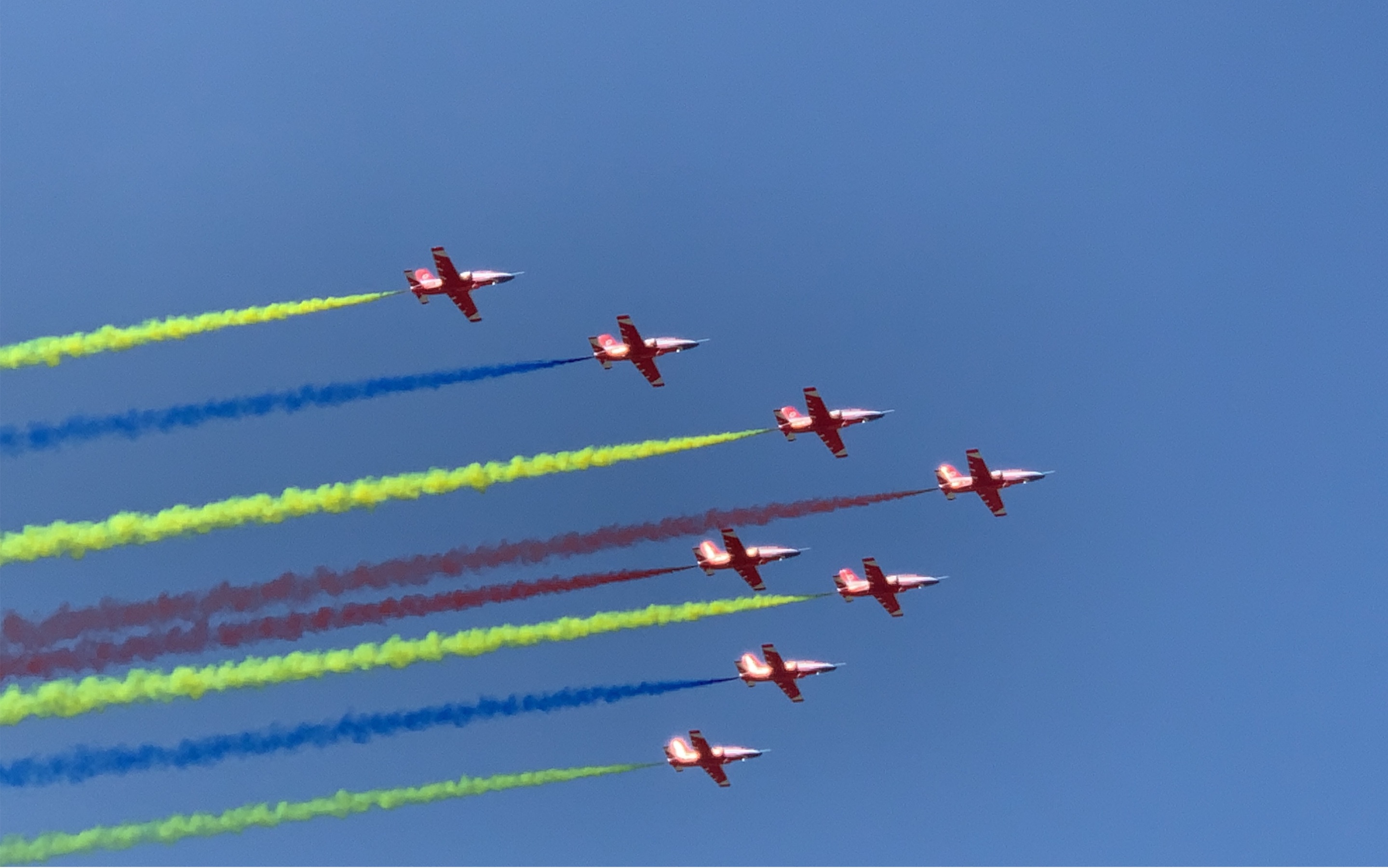 长春航空展空军开放活动飞行表演队部分视频合集