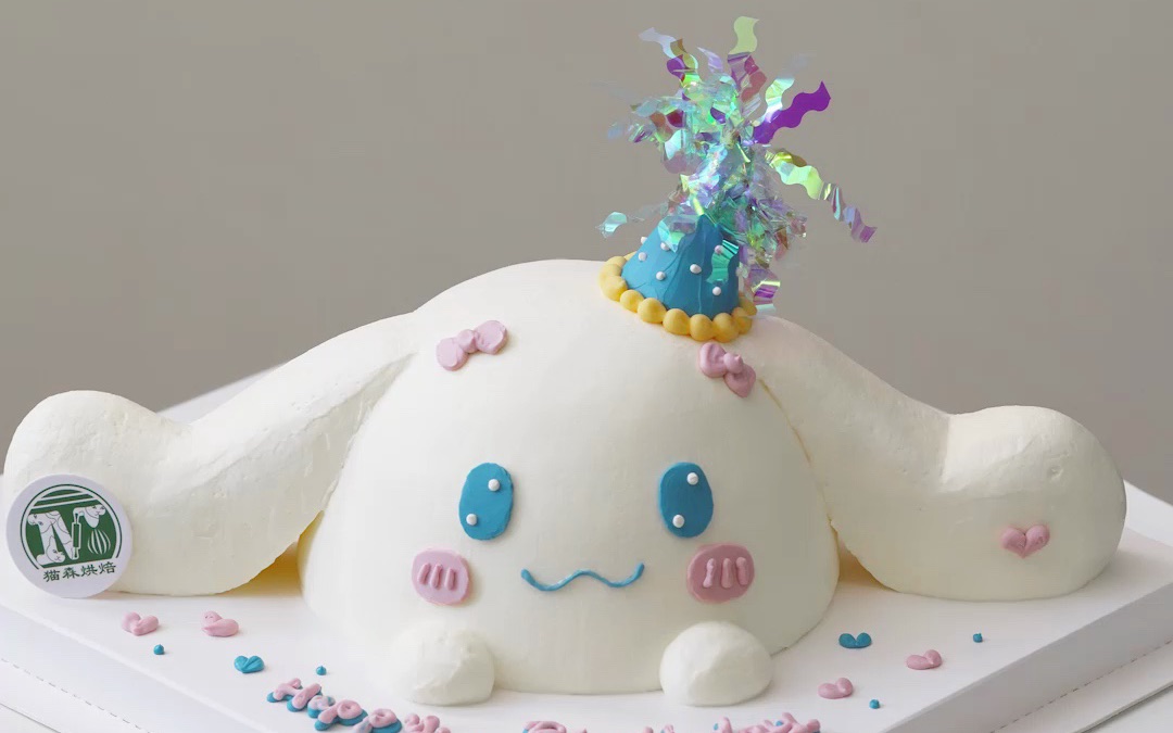 沉浸式做蛋糕01滑溜溜的玉桂狗蛋糕