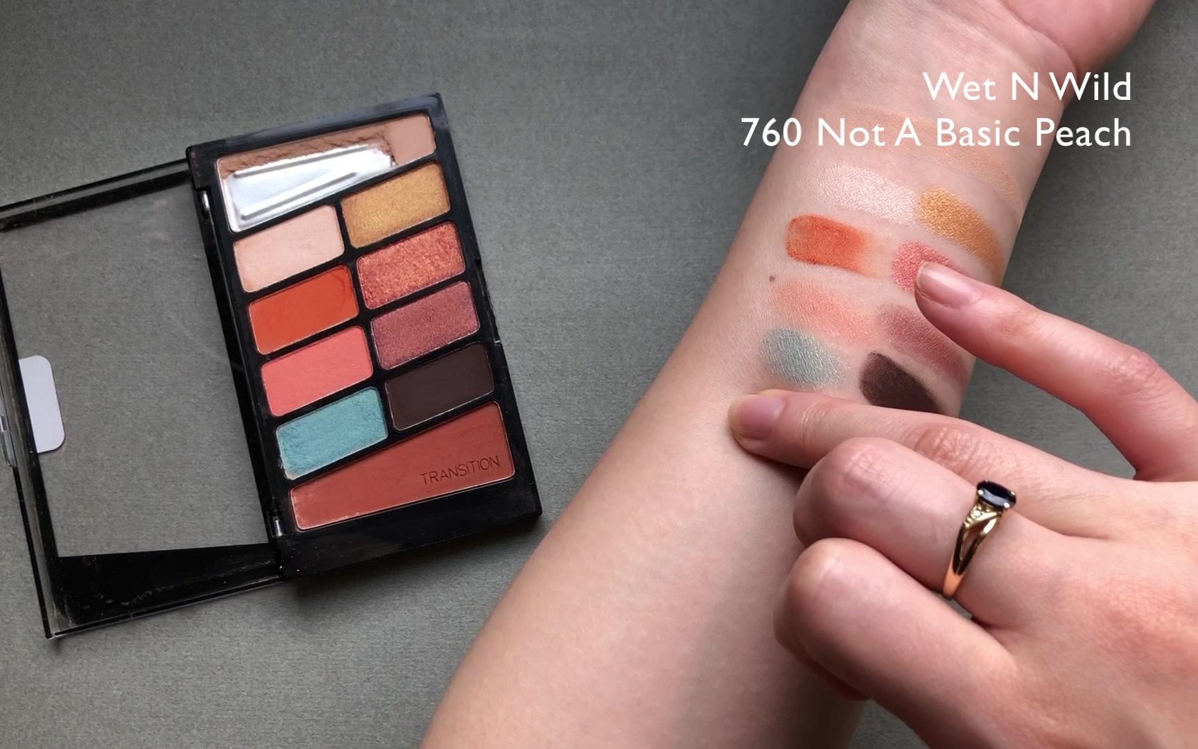 Wet N Wild 湿又野 【Not A Basic Peach桃色盘】试色哔哩哔哩bilibili