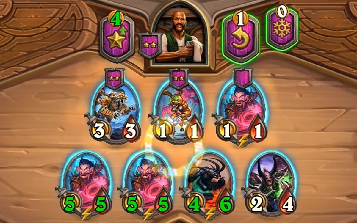 【炉石战棋】我给你物色了一个三连