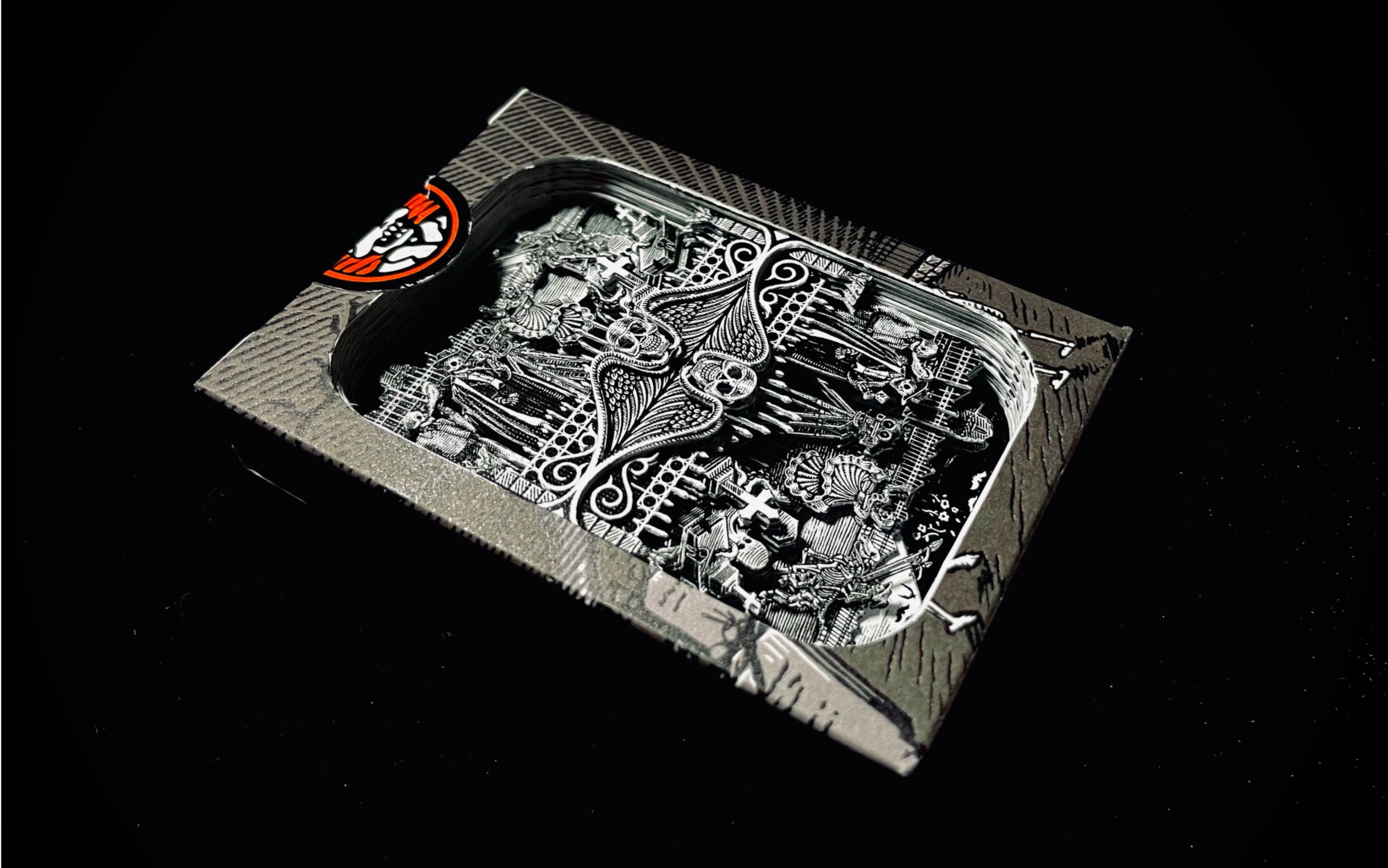 富尔顿·亡灵节 花切扑克「镂空版」