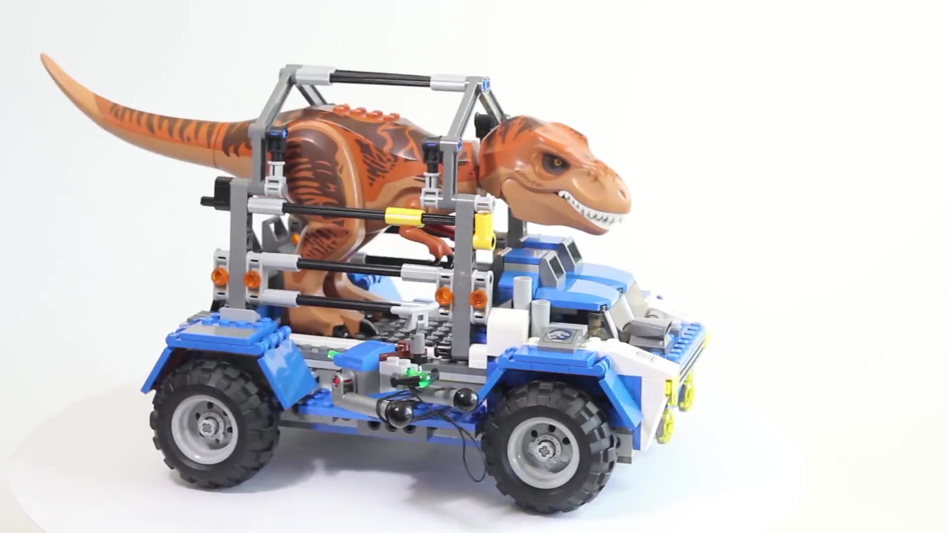 [图]【Brick Builder】乐高Lego 2015版侏罗纪世界 系列全集 Jurassic World 75915 Speed Build