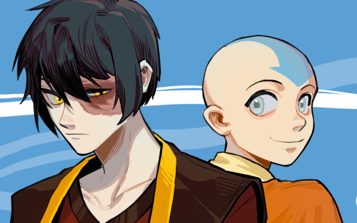 「 降世神通 」aang&zuko