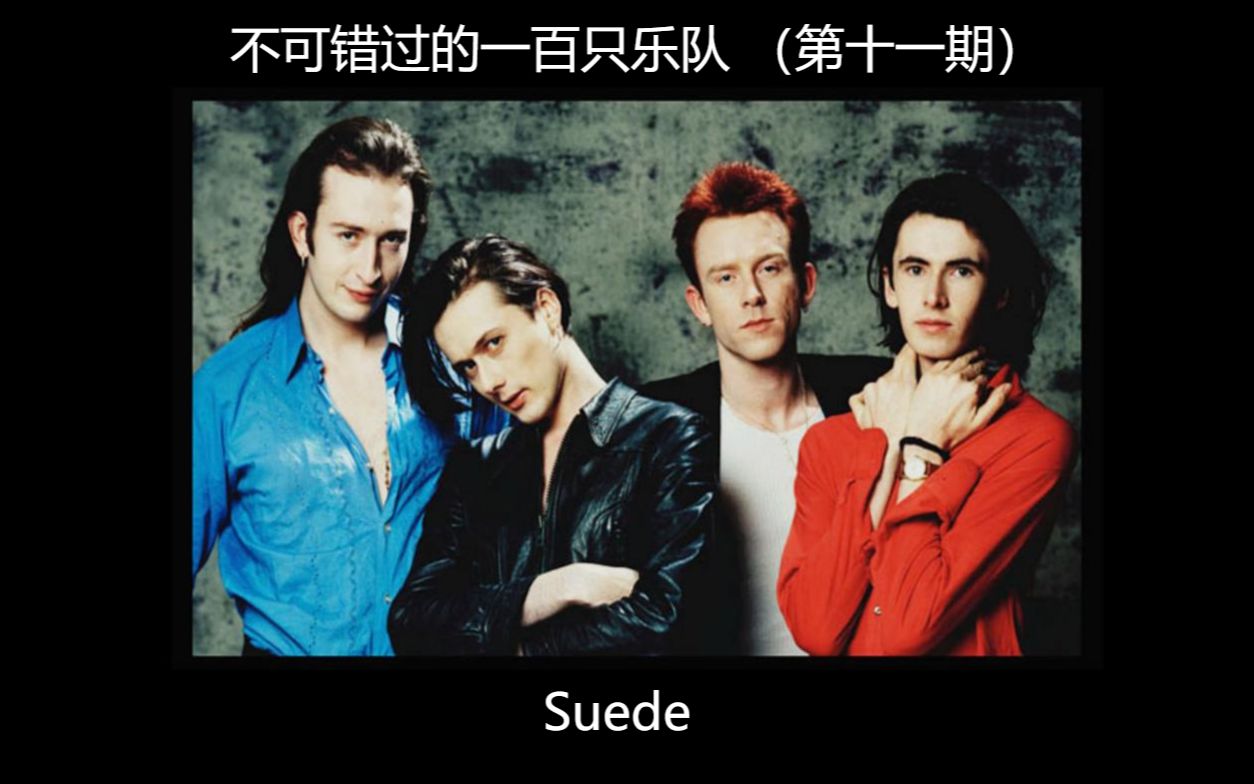 不可错过的一百只乐队(11Suede)(每队三首分享)哔哩哔哩bilibili