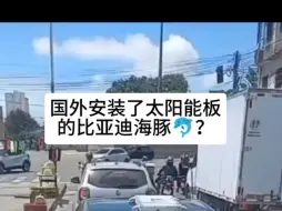 Video herunterladen: 老外给比亚迪海豚安装了太阳能板？！