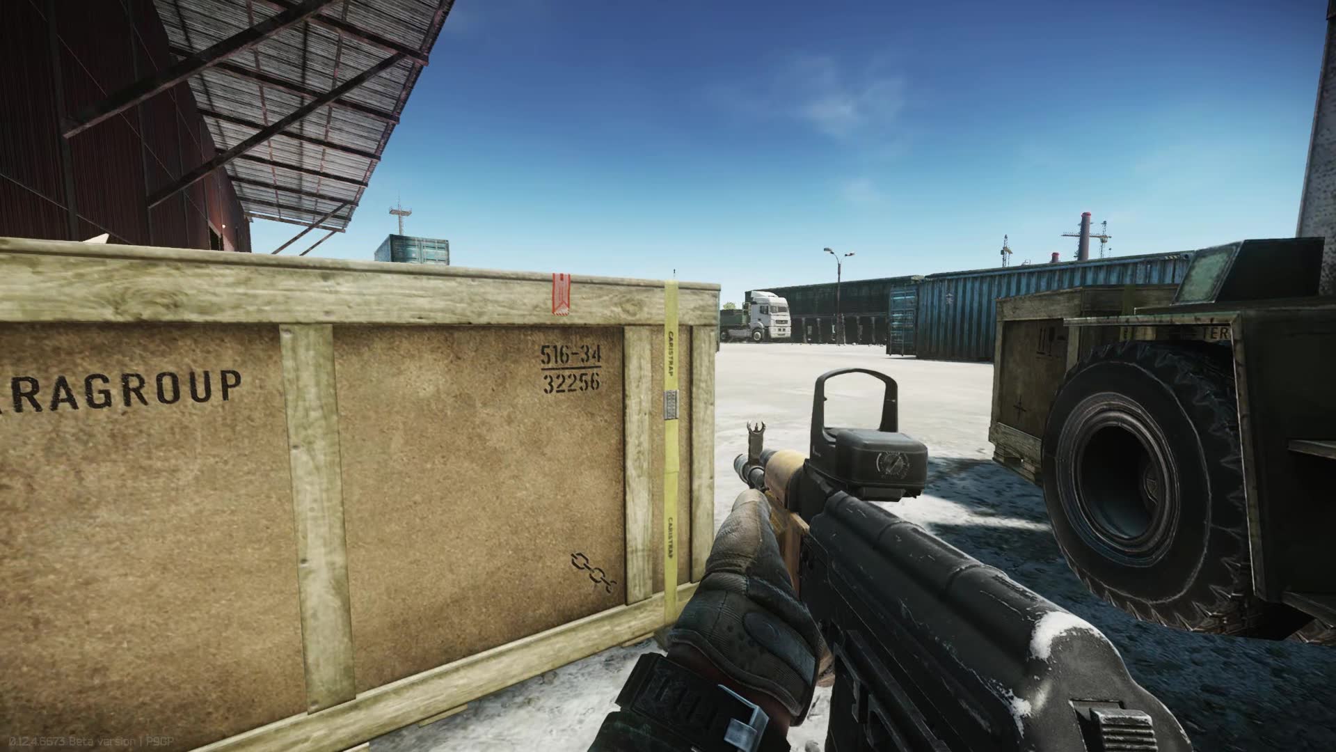 逃离塔科夫_海关_化学品part2任务途中捡到热成像