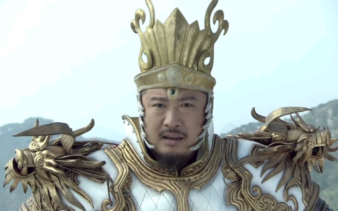 《石敢当之雄峙天东》武圣天尊取得武器归来,二郎神大加赞扬_哔哩哔哩