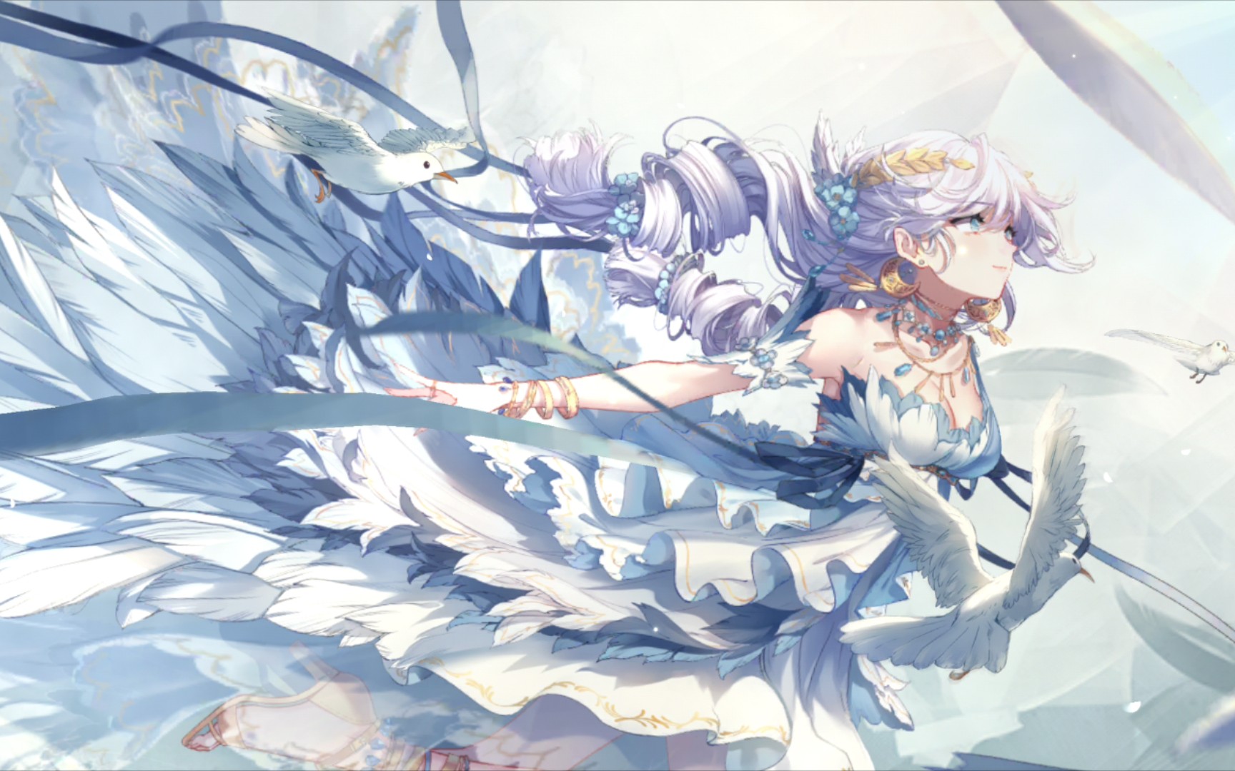 活动作品崩坏2琪亚娜新看板圣诞节新活动展示