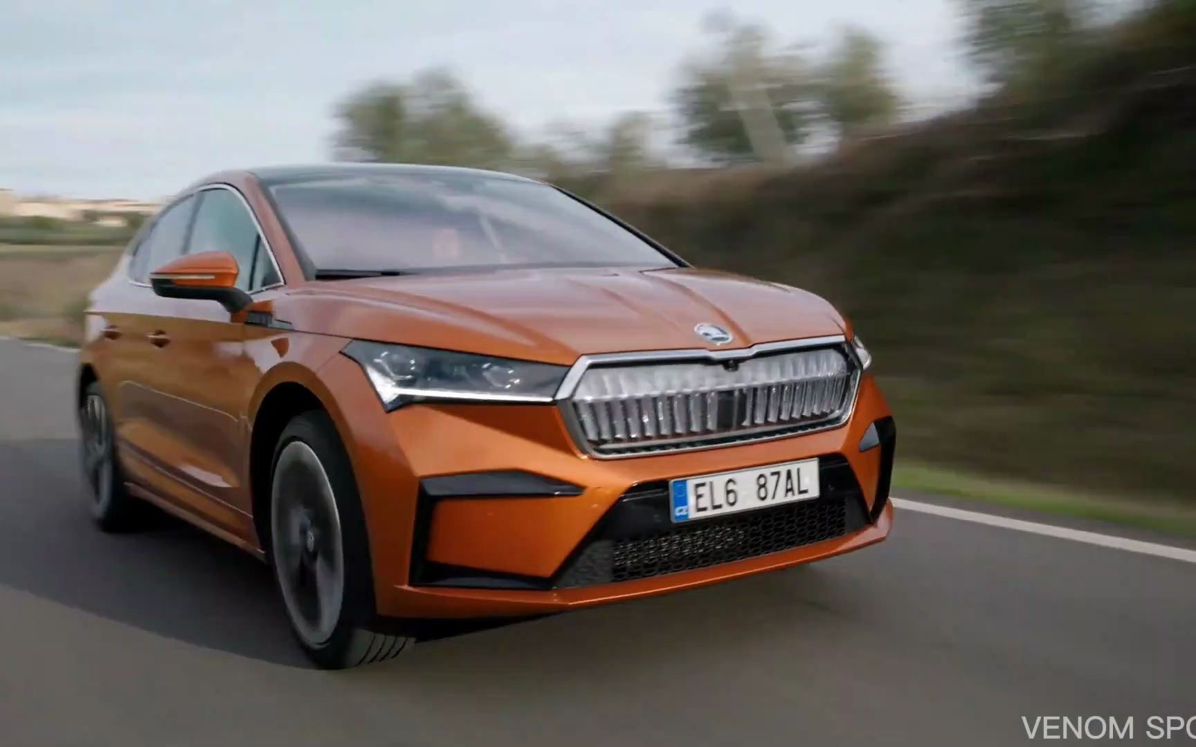 【超跑豪车】2022款斯柯达enyaqcoupeiv全新电动跨界suv