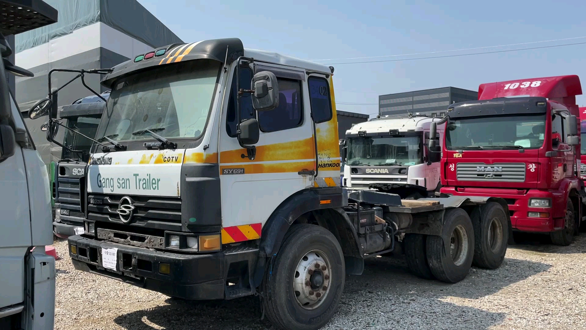 双龙sy69t牵引车