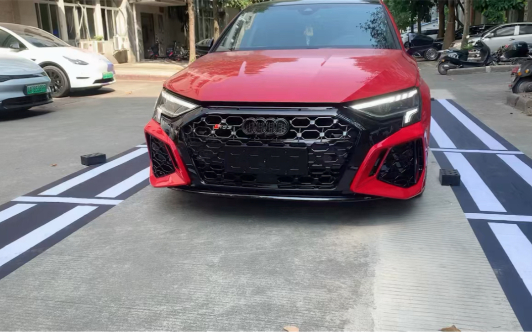 奥迪新款a3改rs3包围套件