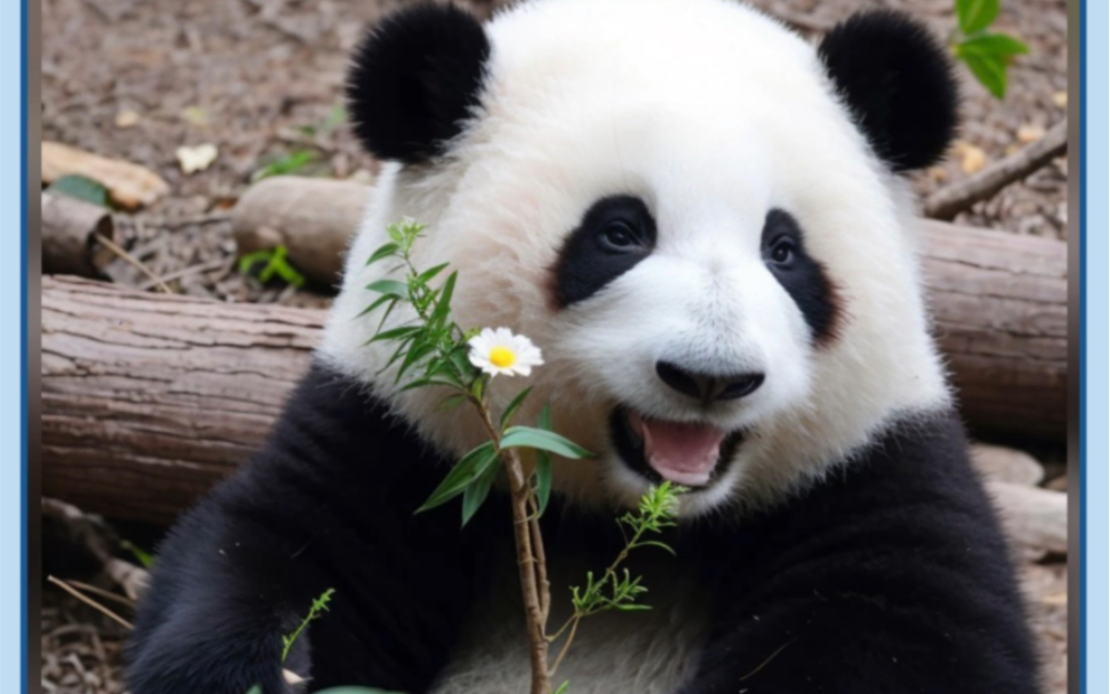 【大熊猫】我的心上熊 福宝花花