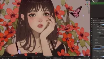 iBlender中文版插件 日式女孩建模教程片花 Blender教程
