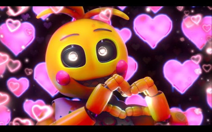 [图]Stylized Toy Chica vibing her head for 2 minutes and 47 seconds. it's looped