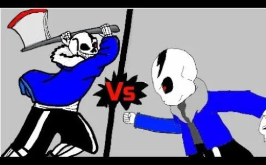 Insanity sans vs horror sans(batalha de insanos)