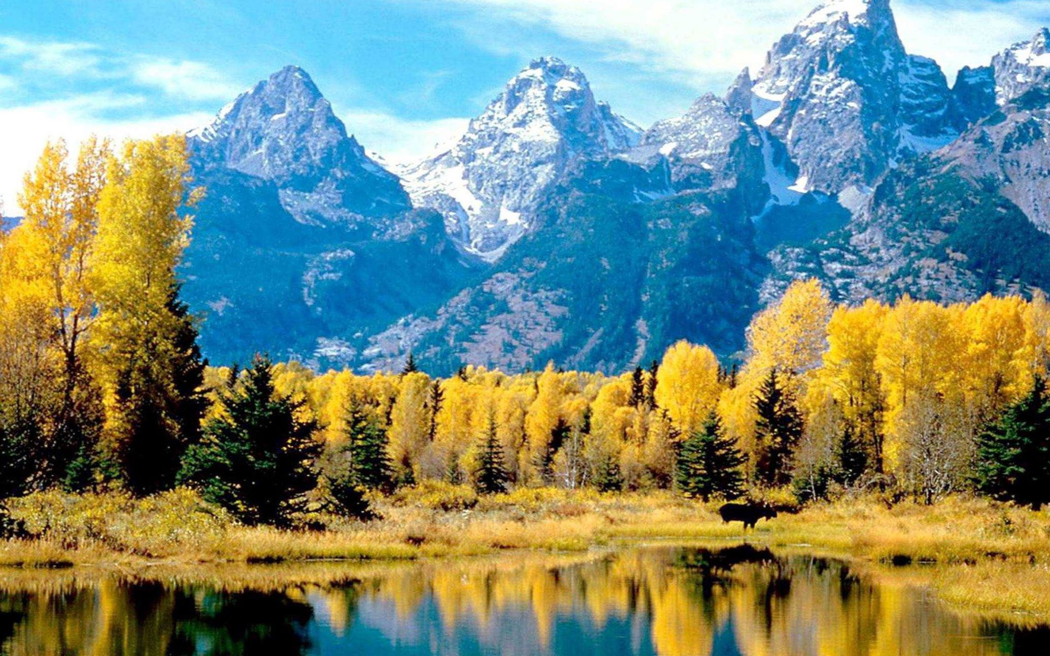 《猎人野性的呼唤》加拿大育空河地区美丽景色欣赏真是太美了_哔哩