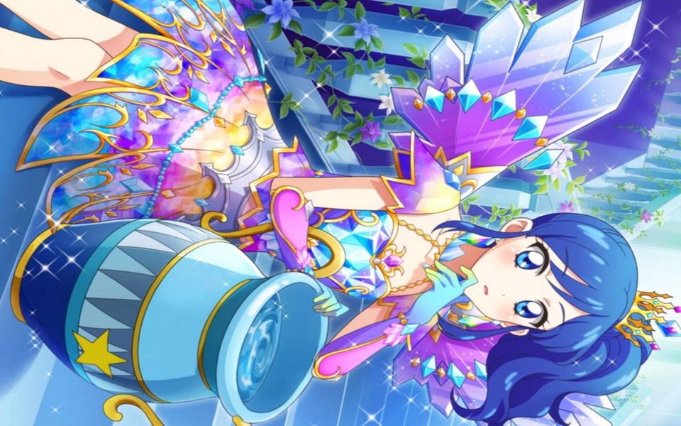 3ds游戏偶像活动服饰收藏-12星座系列-水瓶座-雾矢葵