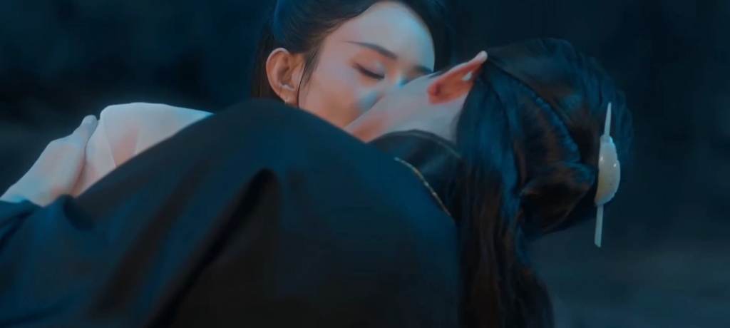 赵丽颖林更新吻戏合集