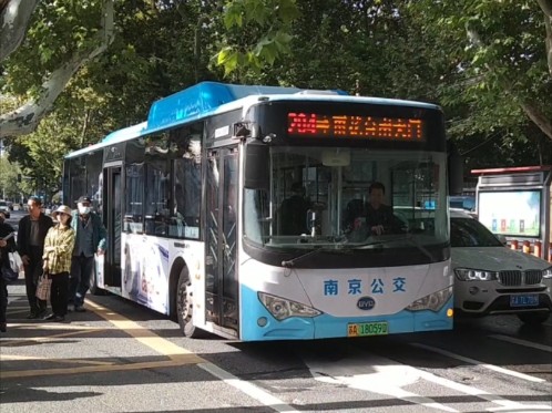 (k9f支援.全网首发)南京公交204路茶亭东街-水西门原速pov
