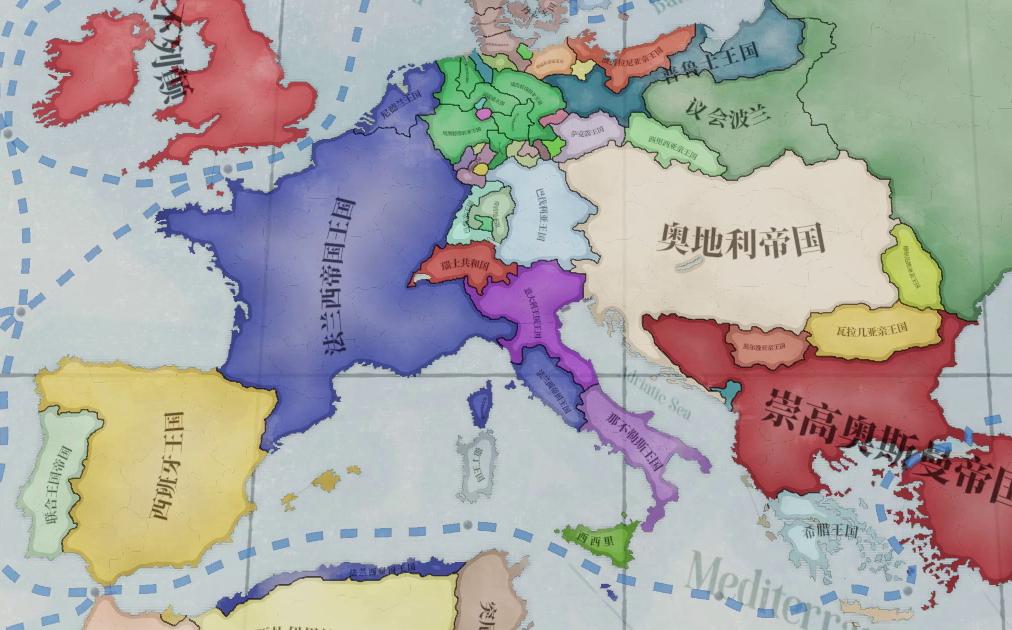 【维多利亚3】欧罗巴之主:假如拿破仑赢到了最后(一)