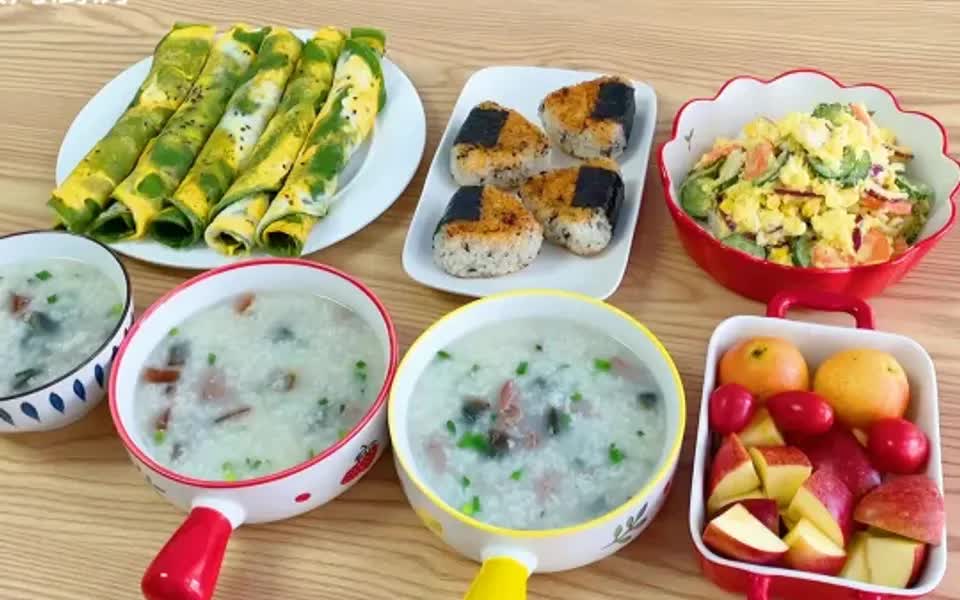 家有孩子上学,早餐好吃又健康,营养均衡