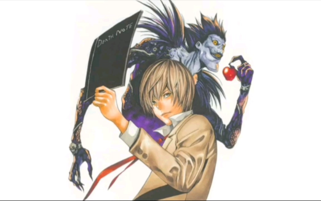 小畑健 绘制 夜神月 作画过程