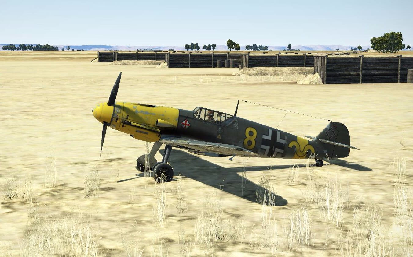 il★2 sturmovik bf109-f4发动机管理,起飞,降落介绍