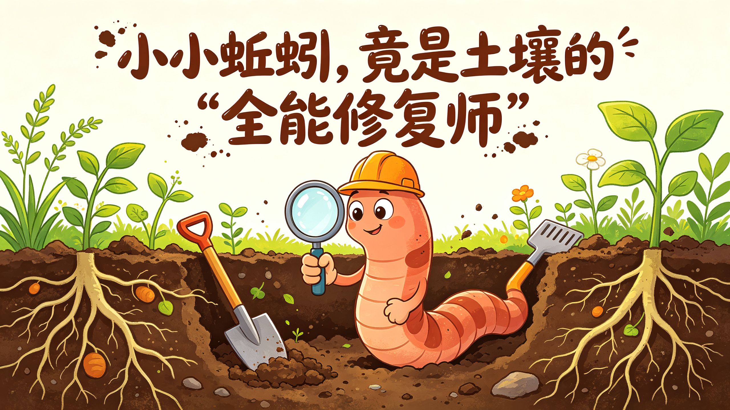 小小蚯蚓，竟是土壤的“全能修复师”