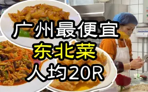 Descargar video: 广州街头最实惠东北菜，人均20吃撑味道竟如此惊艳