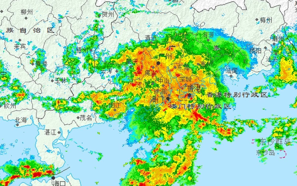 【雷达存档】2311号超强台风"海葵"及后期强降水过程雷达图哔哩哔哩bilibili