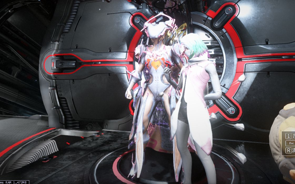 天真无邪の指挥官小姐姐 warframe星际战甲国际服 萌新配色.