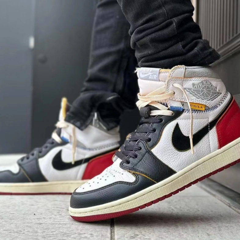 aj1复古 上脚实拍