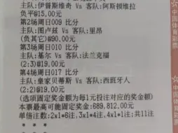 下载视频: 9月29日【竞彩比分纪录片】22中689812元。