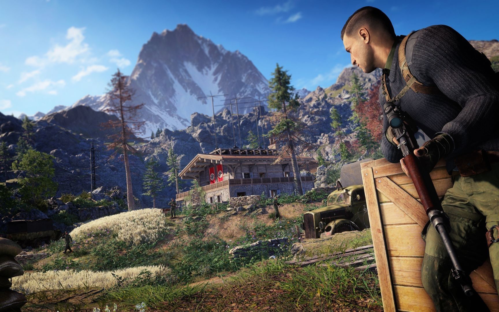 狙击精英5 拟真难度潜行 dlc 登陆部队v2.