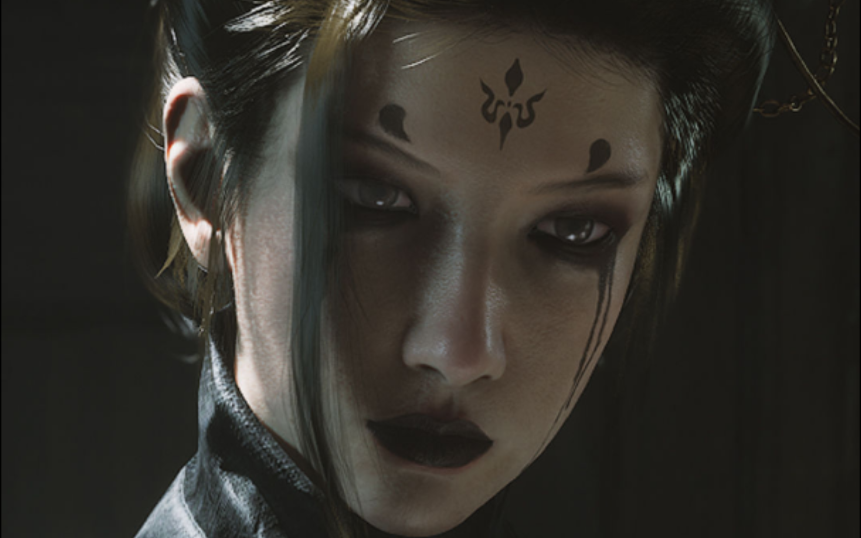 黑暗御姐风,想到她要被猴子欺负,我就非常上头