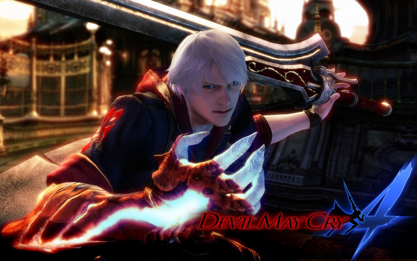 【鬼泣4se】物理外挂开启,尼禄红刀8段前冲