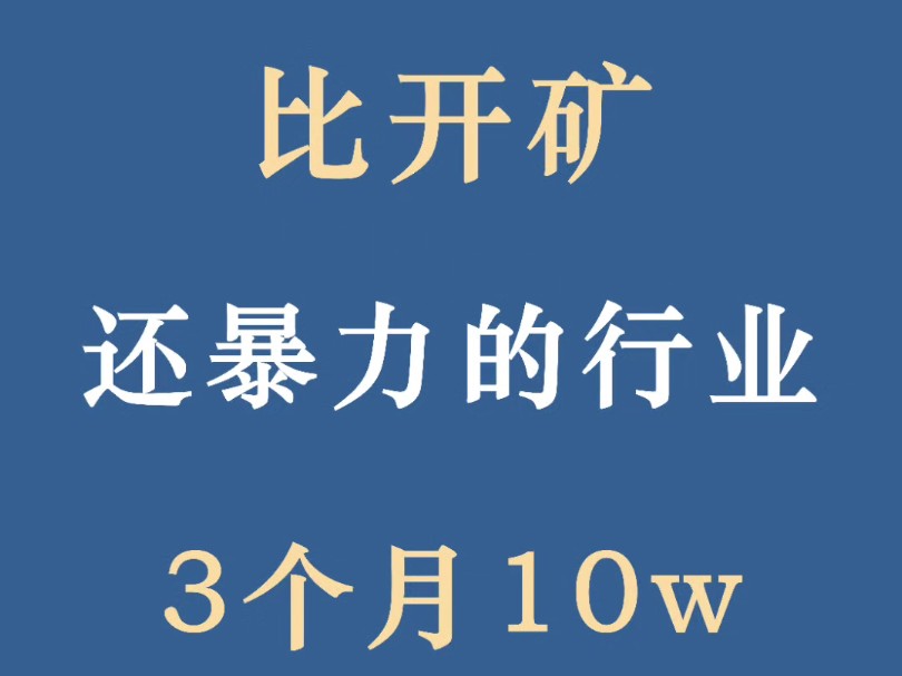 小帅讲干货:适合一个人倒腾的8个小生意,比开矿还暴利的行业,3个月做了10W哔哩哔哩bilibili