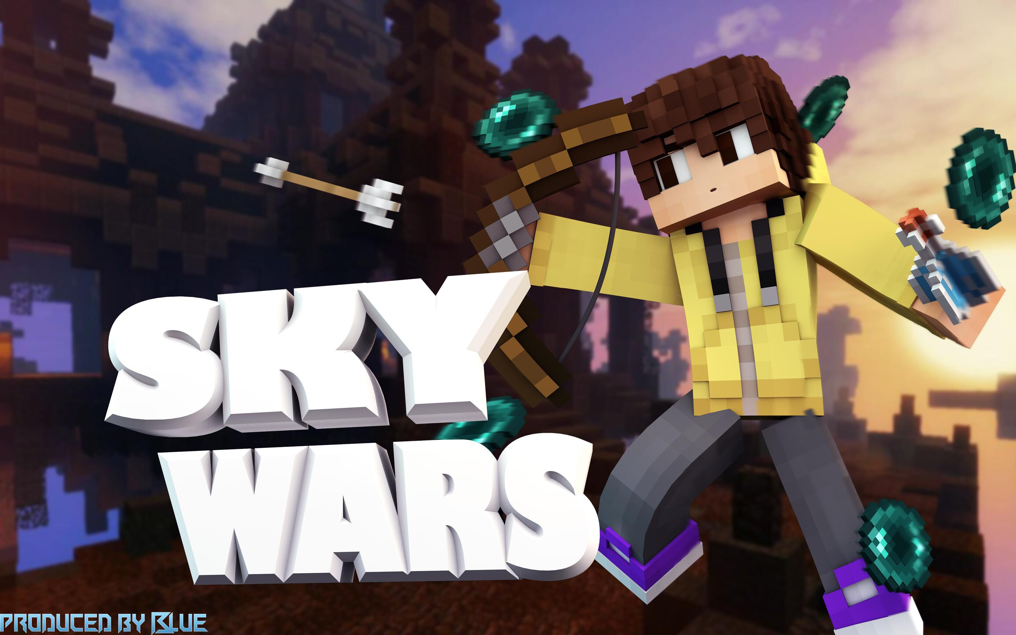 【轻松随意地打排位】ranked skywars-hypixel国际(空岛战争)