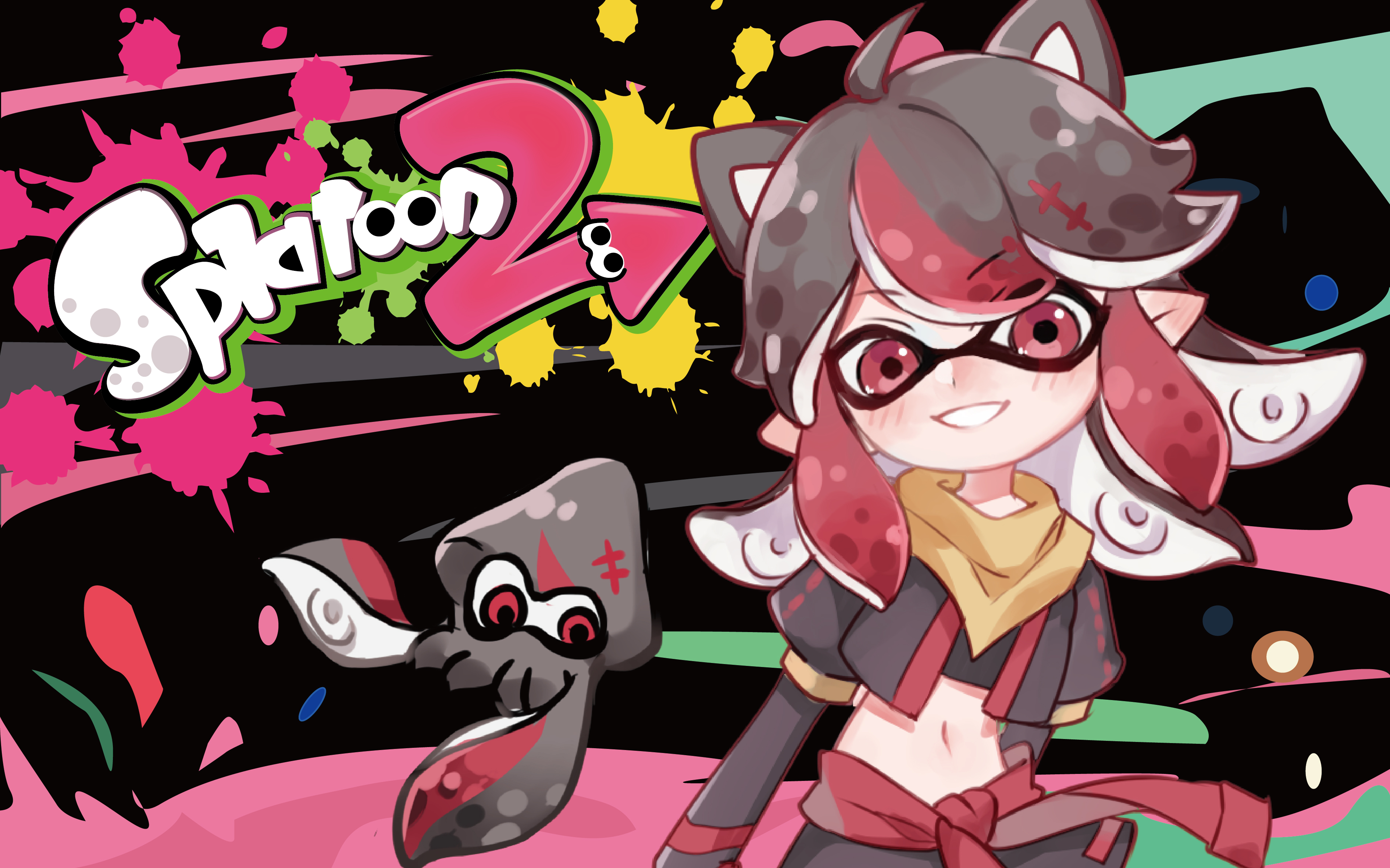 【splatoon2】妈妈砸地杀人啦砸地杀人啦!