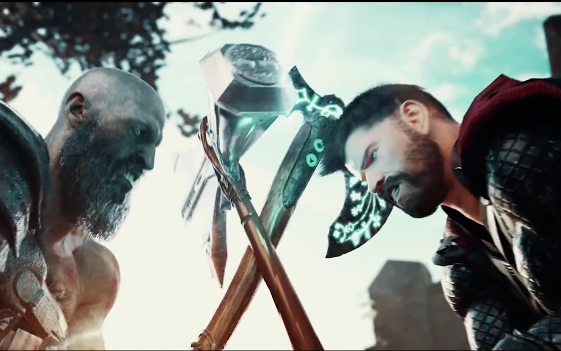 【乱斗】奎托斯对战索尔 战神vs雷神_哔哩哔哩 (゜-゜)つロ 干杯