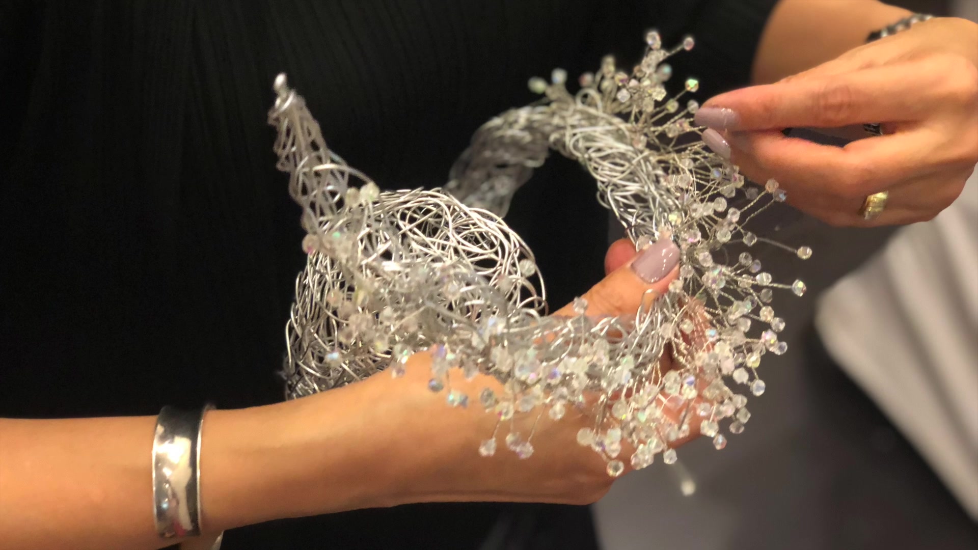 繁华梦境人体花艺表演纪实