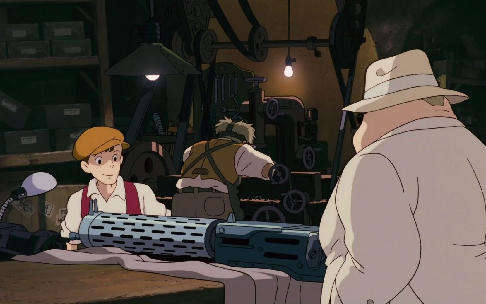 宫崎骏动画(飞天红猪侠)之我最喜欢的片段001_哔哩哔哩_bilibili