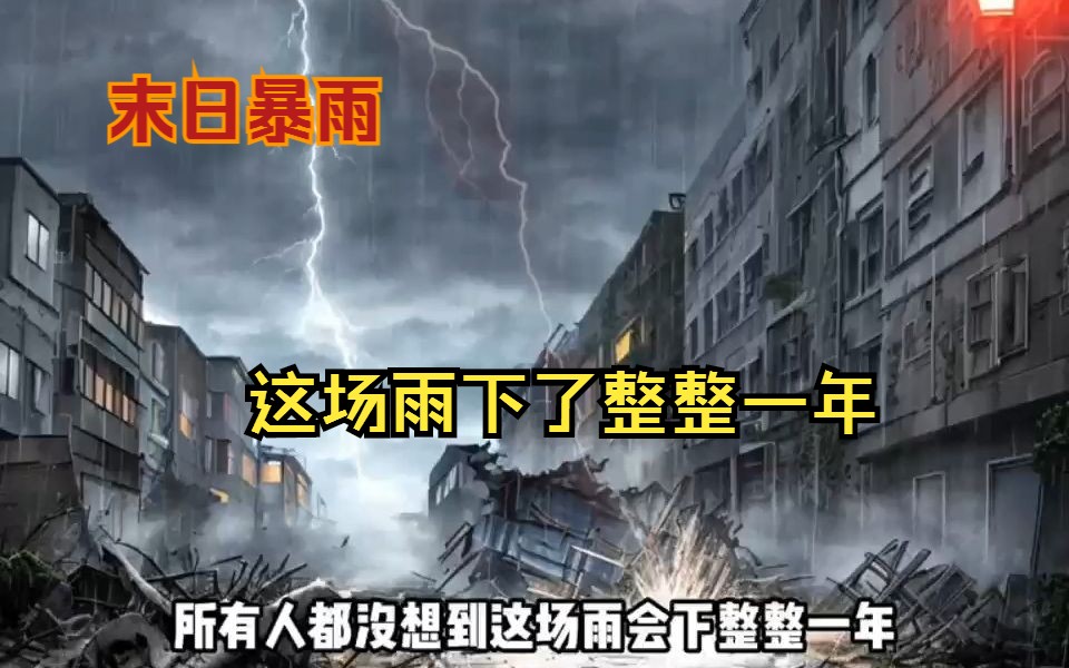 [图]【末日暴雨】高温天气持续二十天后，滂沱大雨下了整整一年