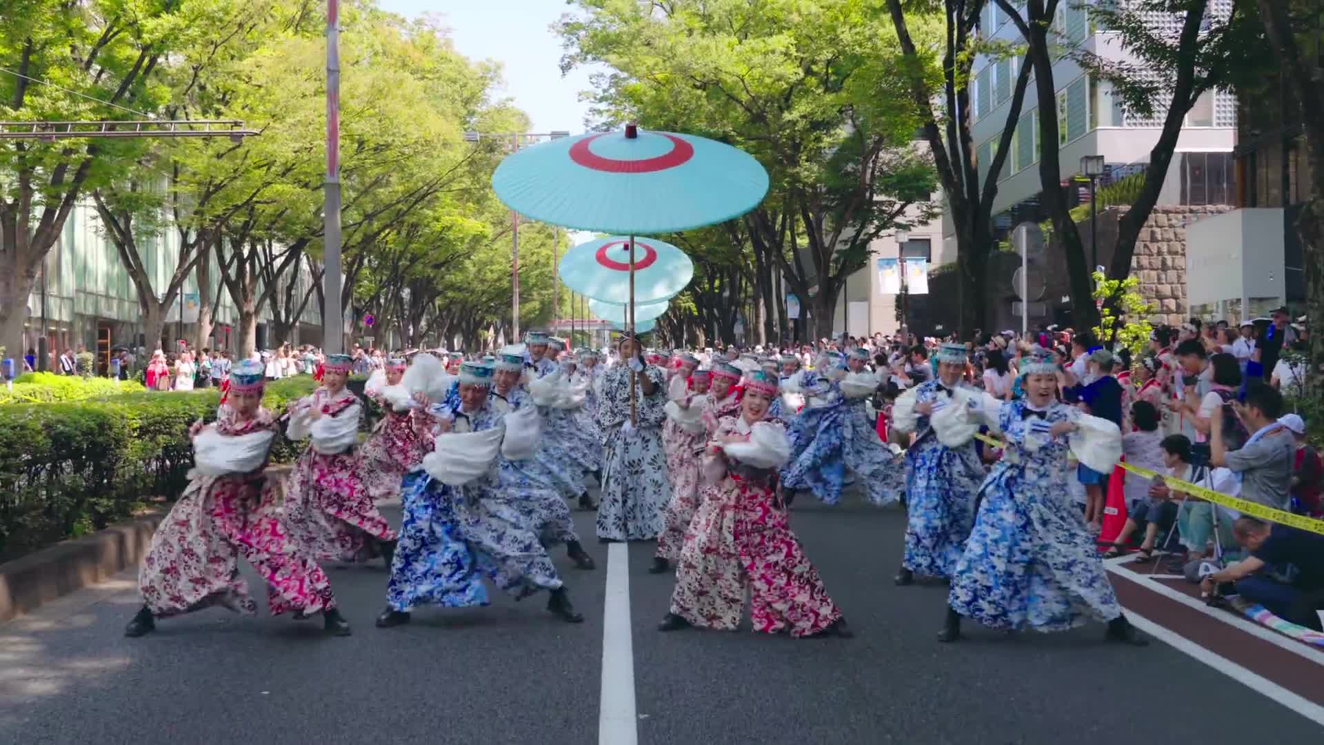 [图]【搬运】天空しなと屋 しん｜cosmic way（原宿表参道元氣祭スーパーよさこい2018 表参道）