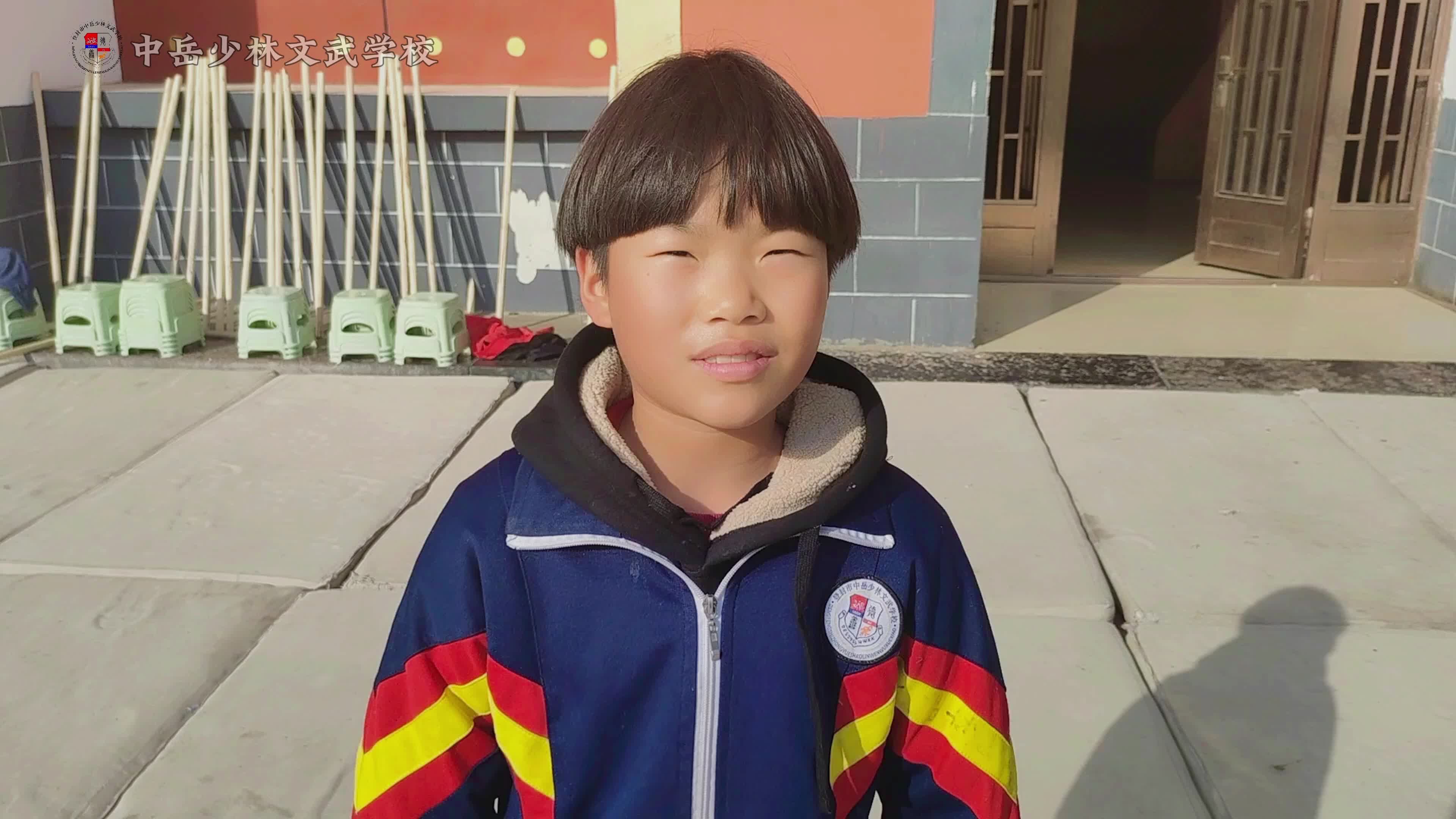 来看看来武校学习的11岁小朋友多自信!