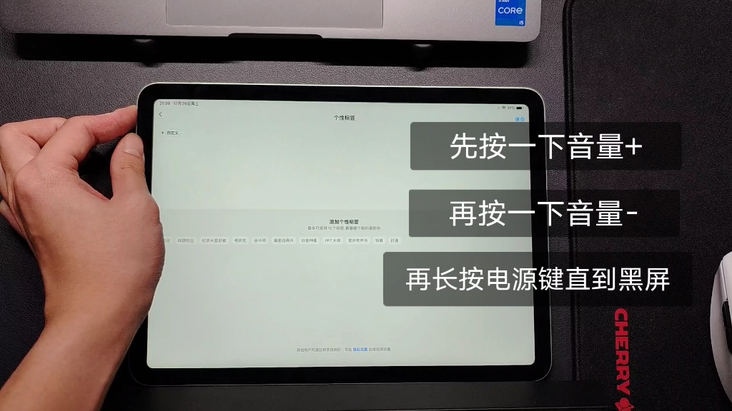 iPad死机强制重启