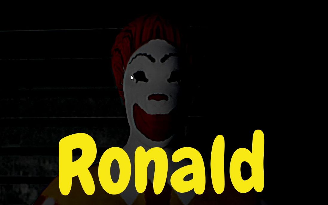 恐怖的麦当劳叔叔《ronald》哔哩哔哩bilibili